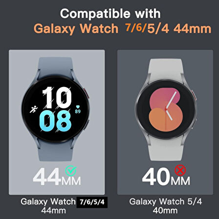 Samsung Galaxy Watch 4 44mm Kolay Uygulama Aparatlı Cam Ekran Koruyucu 01