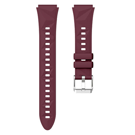 Huawei Watch GT 5 Pro 42mm/ GT 5 41mm/GT 4 41mm Kordon Prizma Fluoroelastomer Strap Kauçuk Kayış 129