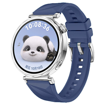 Huawei Watch GT 5 Pro 42mm Kordon Prizma Fluoroelastomer Strap Kauçuk Kayış 129