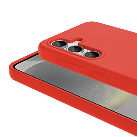 Samsung Galaxy S24 Plus Kılıf Pastel Renk Temizleme/Silme Teknolojili Magsafe Uyumlu Kivi Kapak