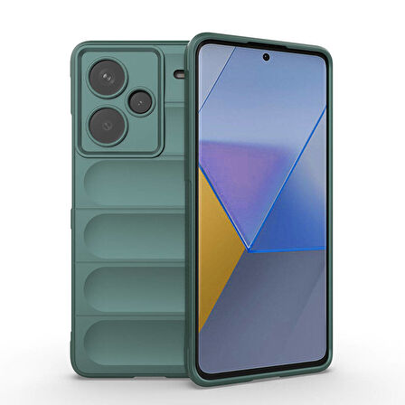 Xiaomi Redmi Note 13 Pro Plus 5G Kılıf Elde Tutma Kolaylıkla Kaydırmaz Kenar Line Dizayn Optietnik Kapak