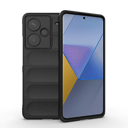 Xiaomi Redmi Note 13 Pro Plus 5G Kılıf Elde Tutma Kolaylıkla Kaydırmaz Kenar Line Dizayn Optietnik Kapak