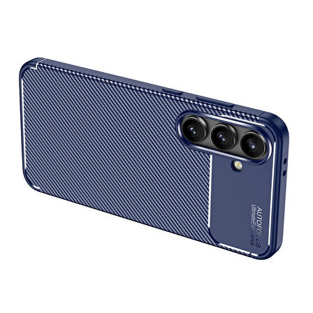 Samsung Galaxy S24 FE Kılıf Karbon Silikon Case Kapak