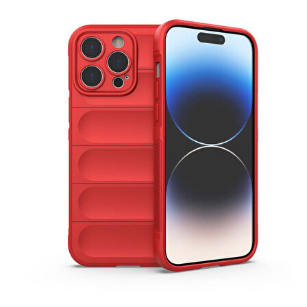 Apple iPhone 16 Pro Kılıf Elde Tutma Kolaylıkla Kaydırmaz Kenar Line Dizayn Optietnik Kapak