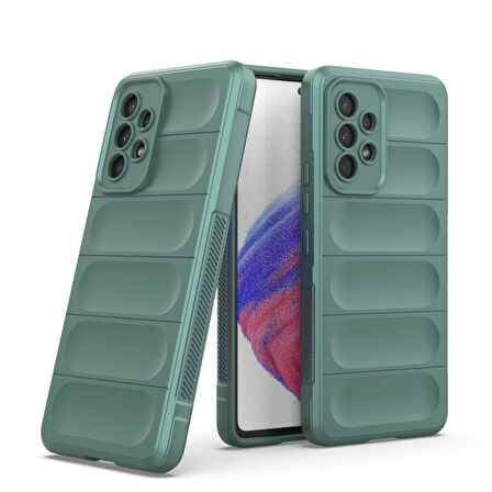 Samsung Galaxy A53 5G Kılıf Elde Tutma Kolaylıkla Kaydırmaz Kenar Line Dizayn Optietnik Kapak