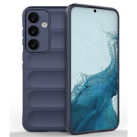 Samsung Galaxy S24 FE Kılıf Elde Tutma Kolaylıkla Kaydırmaz Kenar Line Dizayn Optietnik Kapak