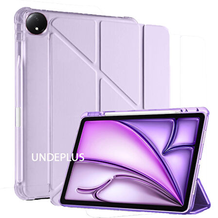 Xiaomi Redmi Pad Se 8.7 inç 2024 Uyumlu Kılıf Kalem Şarj Bölmeli Case A2836 A2837 A3006