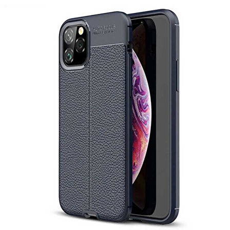 Apple iPhone 11 Pro Kılıf Deri Tarzı Niss Silikon Case