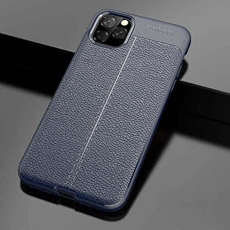 Apple iPhone 11 Pro Kılıf Deri Tarzı Niss Silikon Case