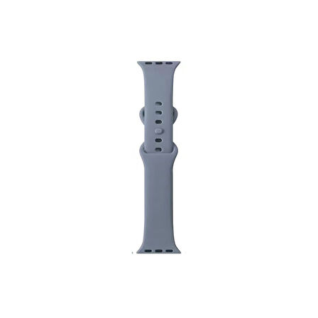 Apple Watch 7 8 9 10 Serisi 41mm Kordon Çift Geçmeli Silikon Kordon Strap Kayış 131