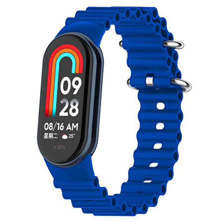 Xiaomi Mi Band 9 / Mi Band 8 Kordon Ocean Silikon Kordon 20mm