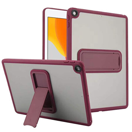 Apple iPad Pro 11inç M4 2024 Kılıf Standlı Arkası Mat Trex Arka Kapak A2836 A2837 A3006