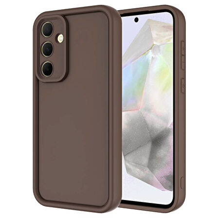 Samsung Galaxy A55 Kılıf Kamera Korumalı Kalın Kenarlı Viera Silikon Case