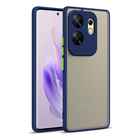 İnfinix Zero 30 4G Kılıf Kamera Korumalı Mat Kapak