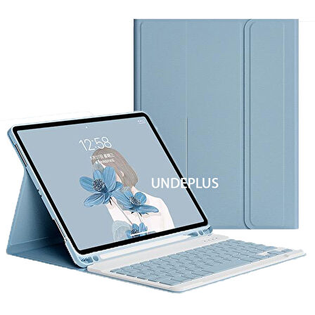 Apple iPad 11.Nesil A16 11inç/10.Nesil 10.9inç Kılıf Kablosuz Klavyeli Kılıf Mobax Türkçe Klavye