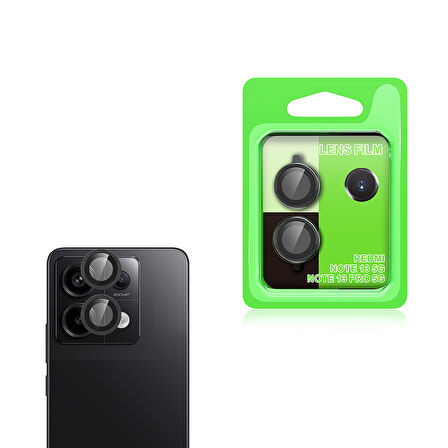 Xiaomi Redmi Note 13 Pro 5G Kamera Lens Koruyucu Çerçeveli Koruyucu CL-07