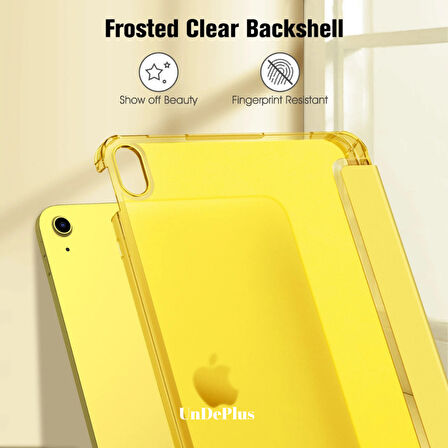 Apple iPad 11.Nesil A16 11inç/10.Nesil 10.9inç Kılıf Flip Cover Kalem Bölmeli PC Case
