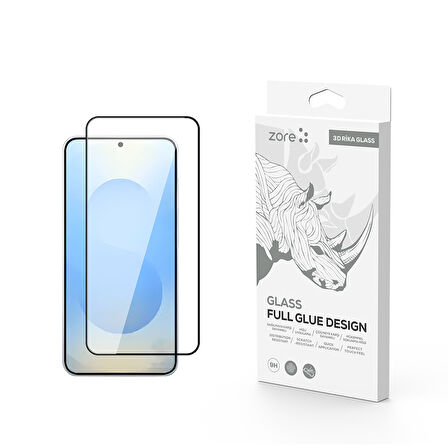 Samsung Galaxy S25 Plus Rika Premium Temperli Cam Ekran Koruyucu
