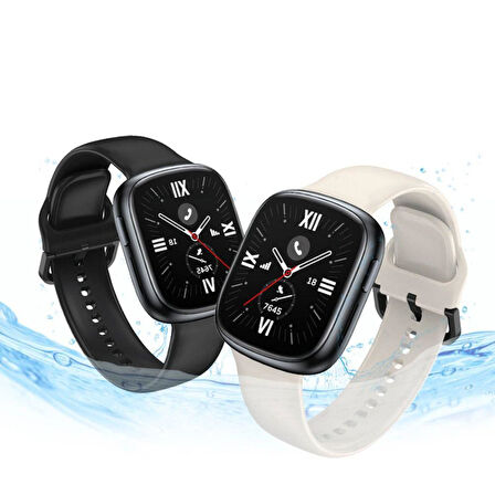 Honor Watch 4 Kordon Spor Silikon Kordon Mix