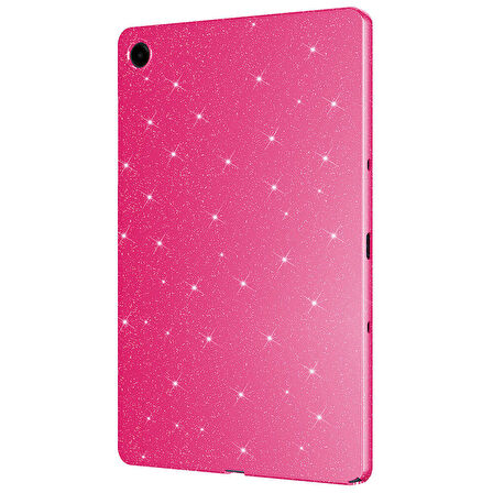 Samsung Galaxy Tab A9 Plus 11inç Tablet Kılıfı Işıltılı Parlak Görünüm Koton Case X210 X216 X218