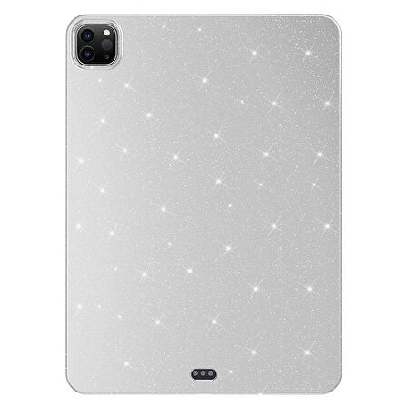 Apple iPad Pro 11 1/2/3/4. Nesil Tablet Kılıfı Işıltılı Parlak Görünüm Koton Case 2018-2022