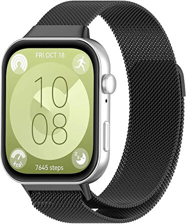 Huawei Band 10 /Band 9 /Band 8 Kordon Milano Loop Metal Kordon