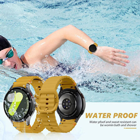 Huawei Watch 3 GT GT2 GT2e GT3 GT4 GT5 Pro 46mm Ultimate SE Elite Kordon Dekoratif Örgü Çizgili Spor Silikon Kayış