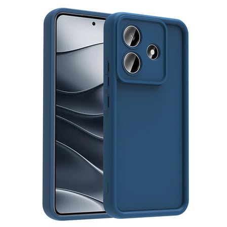 Xiaomi Redmi Note 14 4G Kılıf Kamera Korumalı Kalın Kenarlı Viera Silikon Case