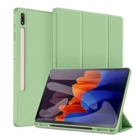 Samsung Galaxy Tab S8 Ultra 14.6" 2022 SM-X900/ X906 Kılıf Kalem Bölmeli Smart Case