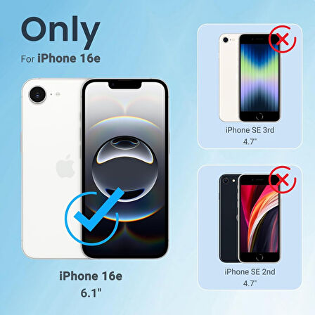 Apple iPhone 16E Kılıf Şeffaf Lansman Magsafe Wireless Şarj Özellikli Orjin Kapak