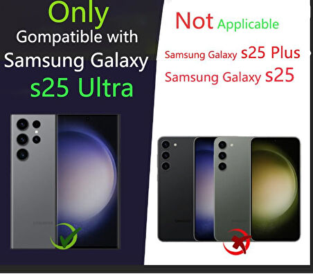 Samsung Galaxy S25 Ultra Kılıf Şeffaf Lansman Magsafe Wireless Şarj Özellikli Orjin Kapak