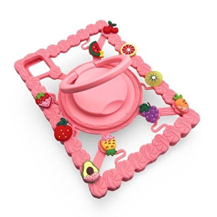 Xiaomi Redmi Pad SE 8.7inç ipad Mini 7-8inç Tabletlere Uyumlu Mevye Desenli Çocuk Kılıfı