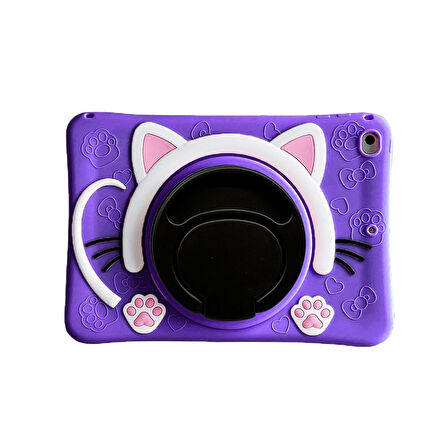 Xiaomi Redmi Pad SE 8.7nç Kılıf Cute Dolls Standlı Eğlenceli 3D Karekterli Çocuk Kılıfı