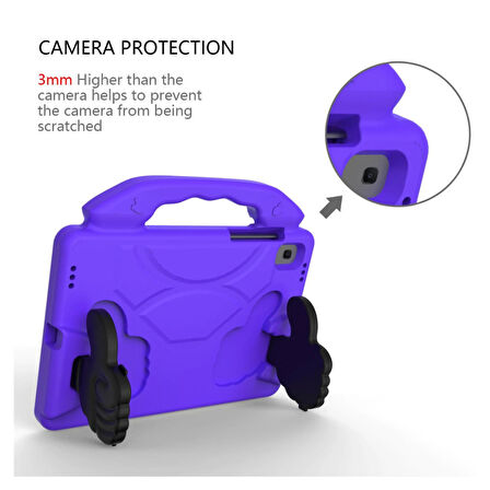 Samsung Galaxy S9 FE / S10 FE / S9 / S8 / S7 Kılıf Tutmalı Standlı Silikon Case