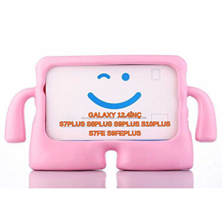 Samsung Galaxy Tab S9 FE Plus S7FE S10-S9-S8-S7 PLUS 12.4inç Kılıf Çocuklara Özel Silikon Kılıf