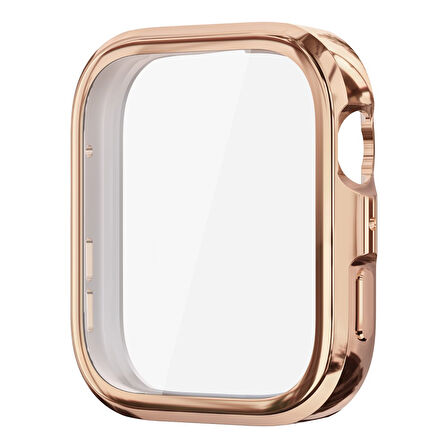 Huawei Watch Fit 4 Silikon Parlak Renkli Ekran Koruyuculu Kasa Koruyucu (Fit/Fit2/Fit3 Uyumlu Değildir)