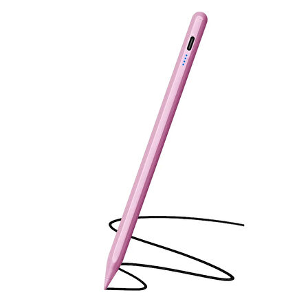 Mıknatıslı Stylus Kapasitif Dokunmatik Kalem Tüm Cihazlar Telefon ile Uyumlu Çizim Tasarım Tablet Kalemi