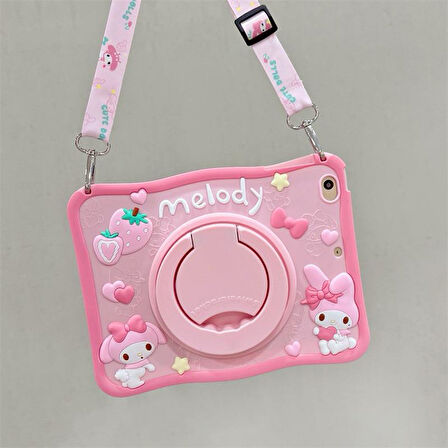 Apple iPad Pro 11 1. Nesil Kılıf Cute Dolls Standlı Eğlenceli 3D Karekterli Çocuk Kılıfı A1980 A2013 A1934 A1979