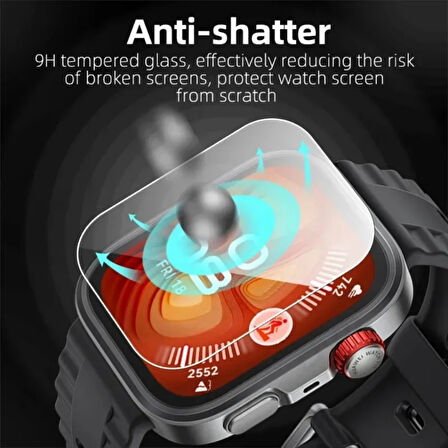 Huawei Watch Fit 4 Kolay Uygulama Aparatlı Cam Ekran Koruyucu