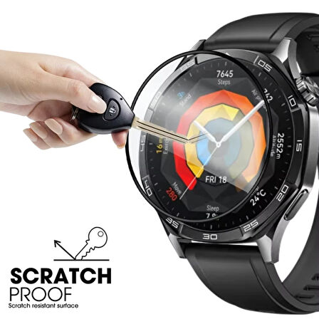 Huawei Watch 5 46mm Full Ekran Nano Saat Koruyucu
