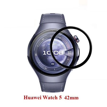 Huawei Watch 5 42mm Full Ekran Nano Saat Koruyucu