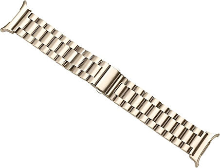 Samsung Galaxy Watch 8 42mm 44mm Classic 46mm Kordon Klipsli Metal Kordon 04 +Kısaltma Aparatı