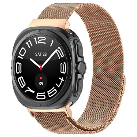 Samsung Galaxy Watch 8 42mm 44mm Classic 46mm Kordon Milano Loop Metal Kordon
