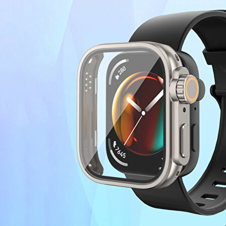 Xiaomi Redmi Watch 5 Lite Watch Ultra Görünümlü Kasa Dönüştürücü Ekran Koruyucu 25