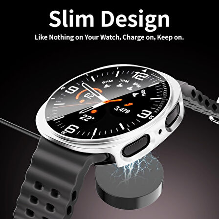 Samsung Galaxy Watch 8 40mm Sert PC Kasa ve Ekran Koruyucu 14