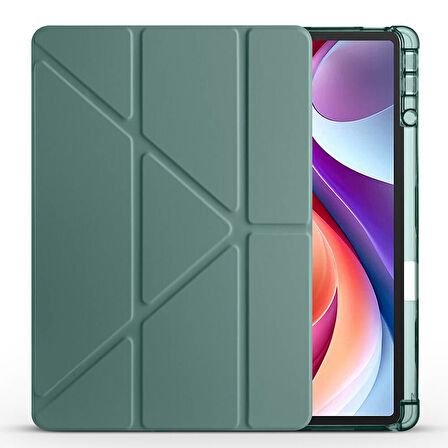 Huawei MatePad 12 X 12X Air 12 inç 2024 Kılıf Kalem Bölmeli Trifolding Case