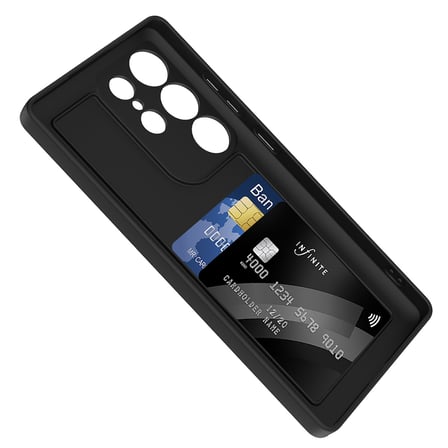 Samsung Galaxy S25 Ultra Kılıf İçerisinden Kartlık Hazneli Vitra Kapak