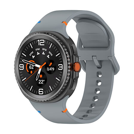 Samsung Galaxy Watch 8 40mm 44mm Classic 46mm Kordon Spor Silikon Kordon