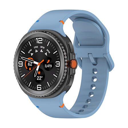 Samsung Galaxy Watch 8 40mm 44mm Classic 46mm Kordon Spor Silikon Kordon