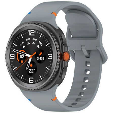 Samsung Galaxy Watch 8 40mm 44mm Classic 46mm Kordon Spor Silikon Kordon